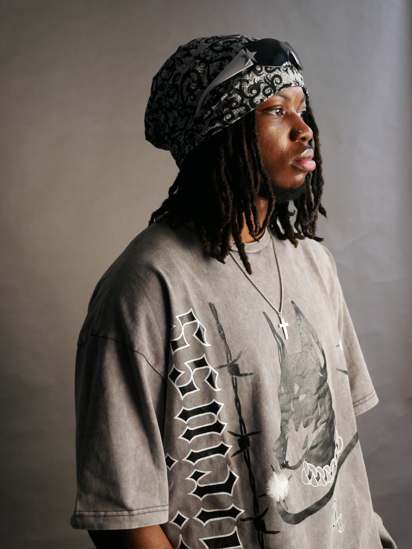 Siriuss All Dogs Go To Heaven Oversized Tee
