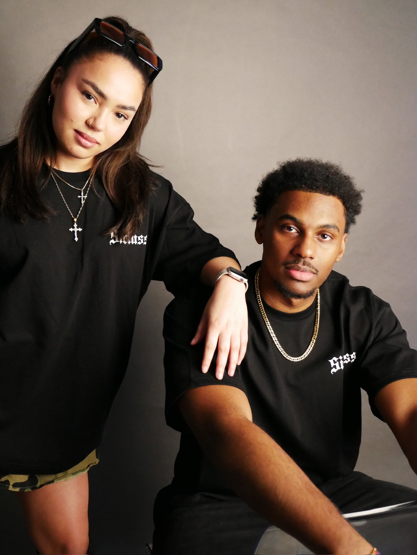 Siriuss Born To Shine Oversized Tee