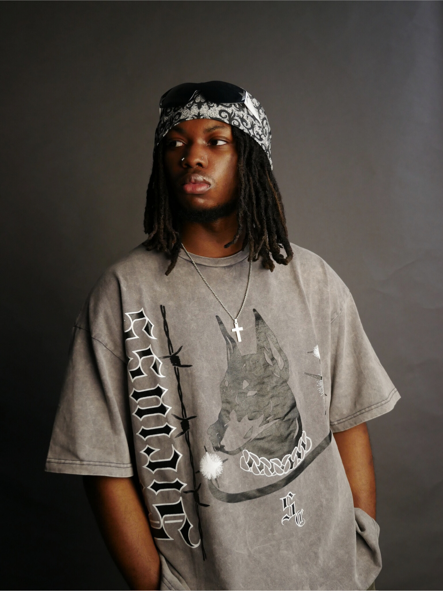 Siriuss All Dogs Go To Heaven Oversized Tee